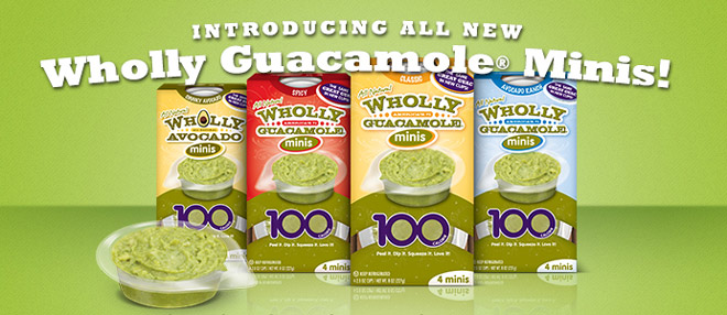 Wholly Guacamole creates easy open and easy to use new packaging