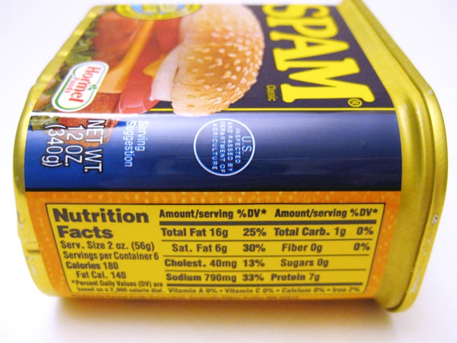 FDA to update nutrition facts on us food packaging