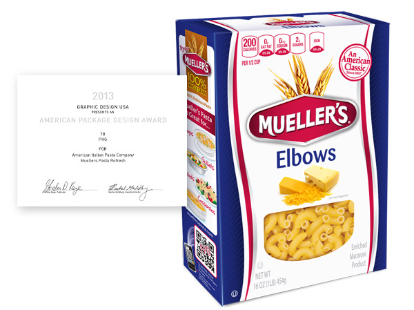 Mueller's Pasta Packaging Refresh - PKG