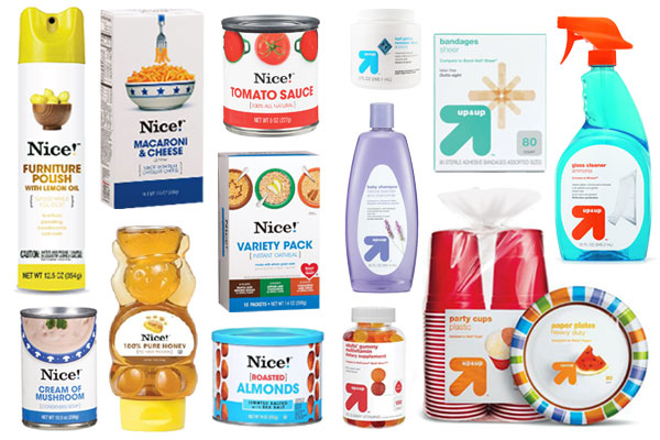 Walgreens Nice! and Target Up & Up Private Label Packaging - PKG