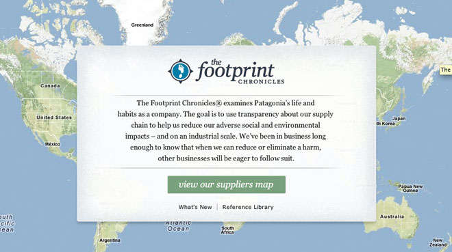 The Footprint Chronicles from Patagonia