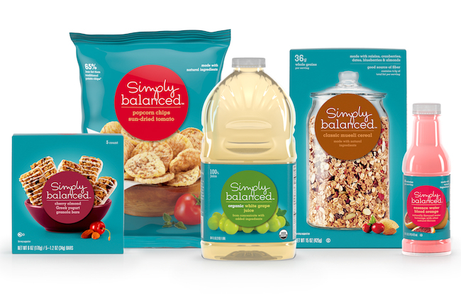 Target's new Organic products - Simply Balanced