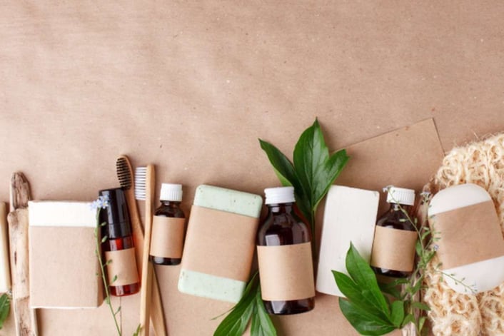 Sustainable packaging for cosmetics