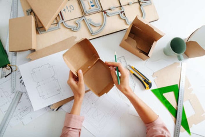 Designing cardboard packages
