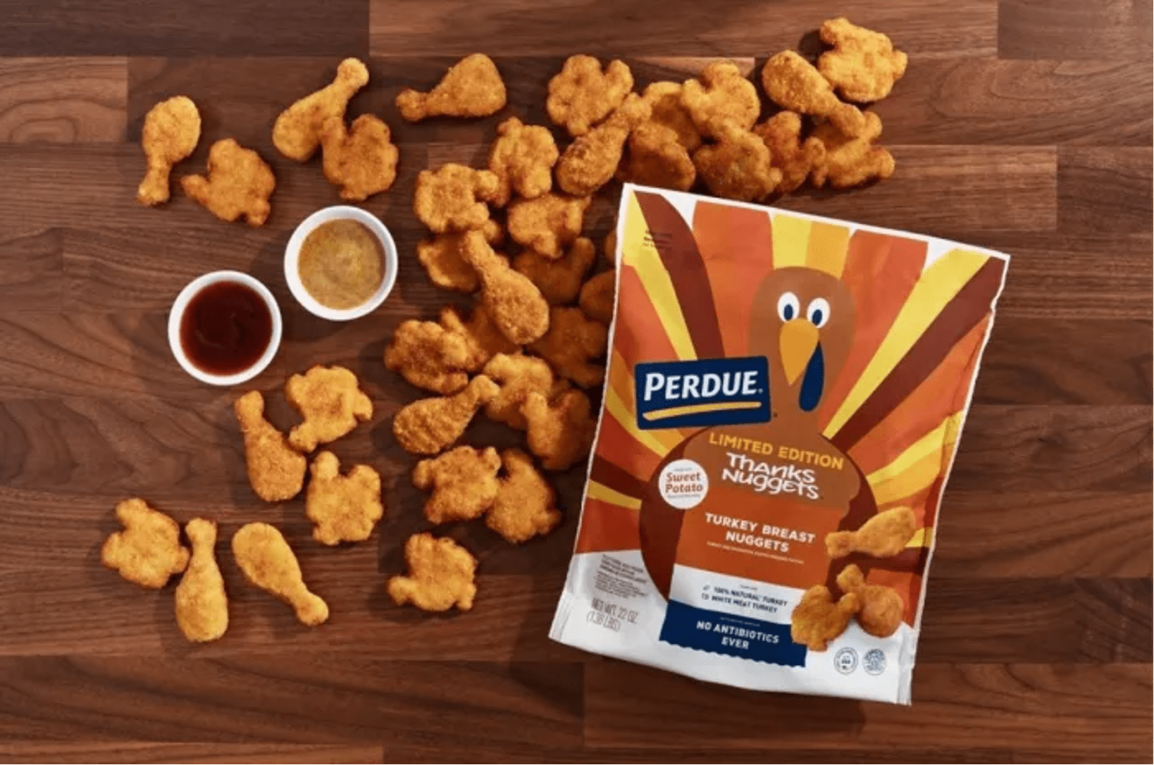 Turkey ThanksNuggets Package Design