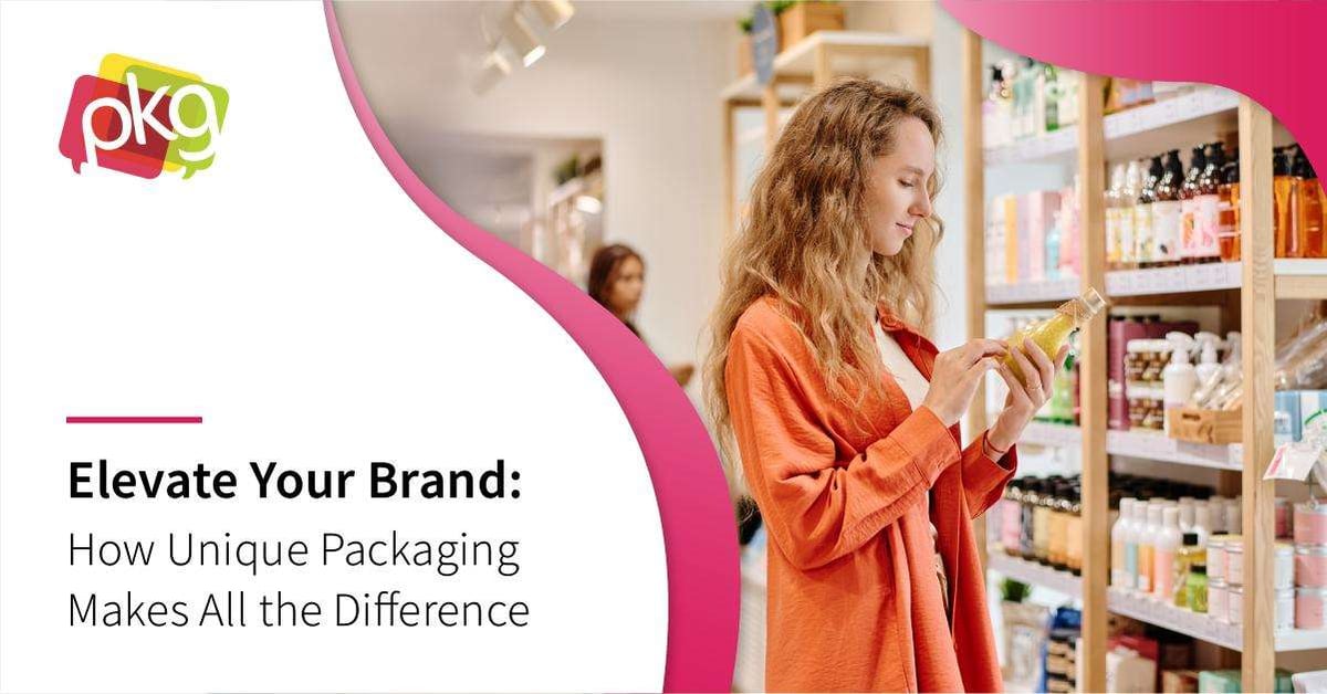 elevate your brand with unique packaging