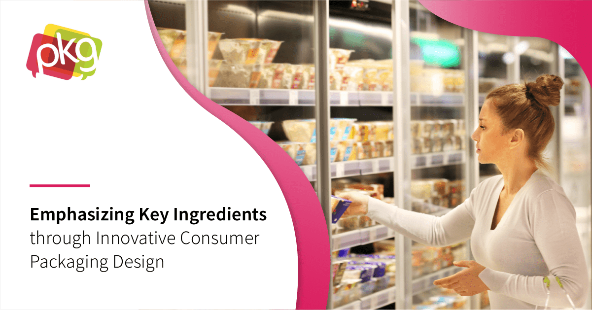 Emphasizing Key Ingredients through Innovative Consumer Packaging Design