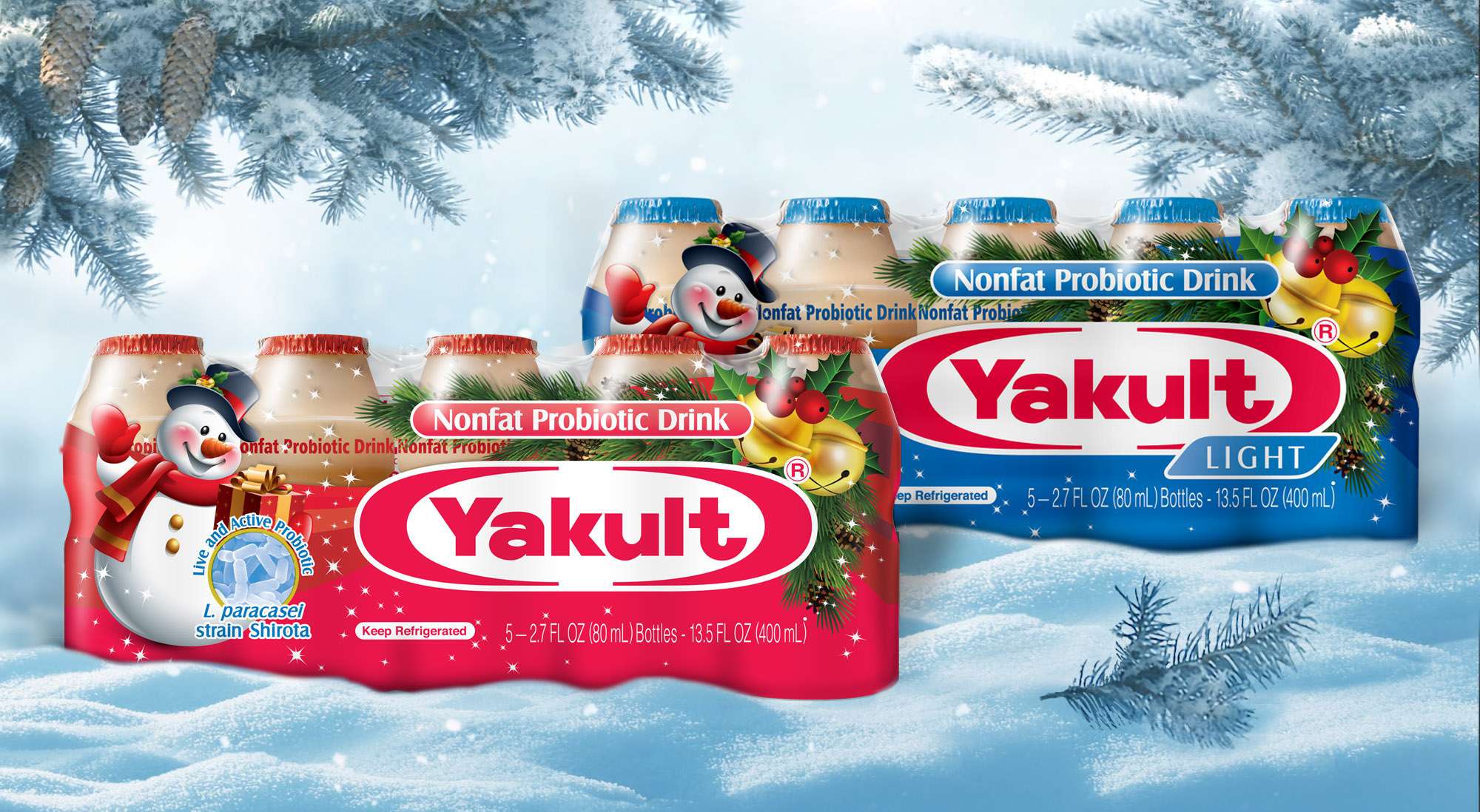 Yakult Holiday Packaging Design by PKG